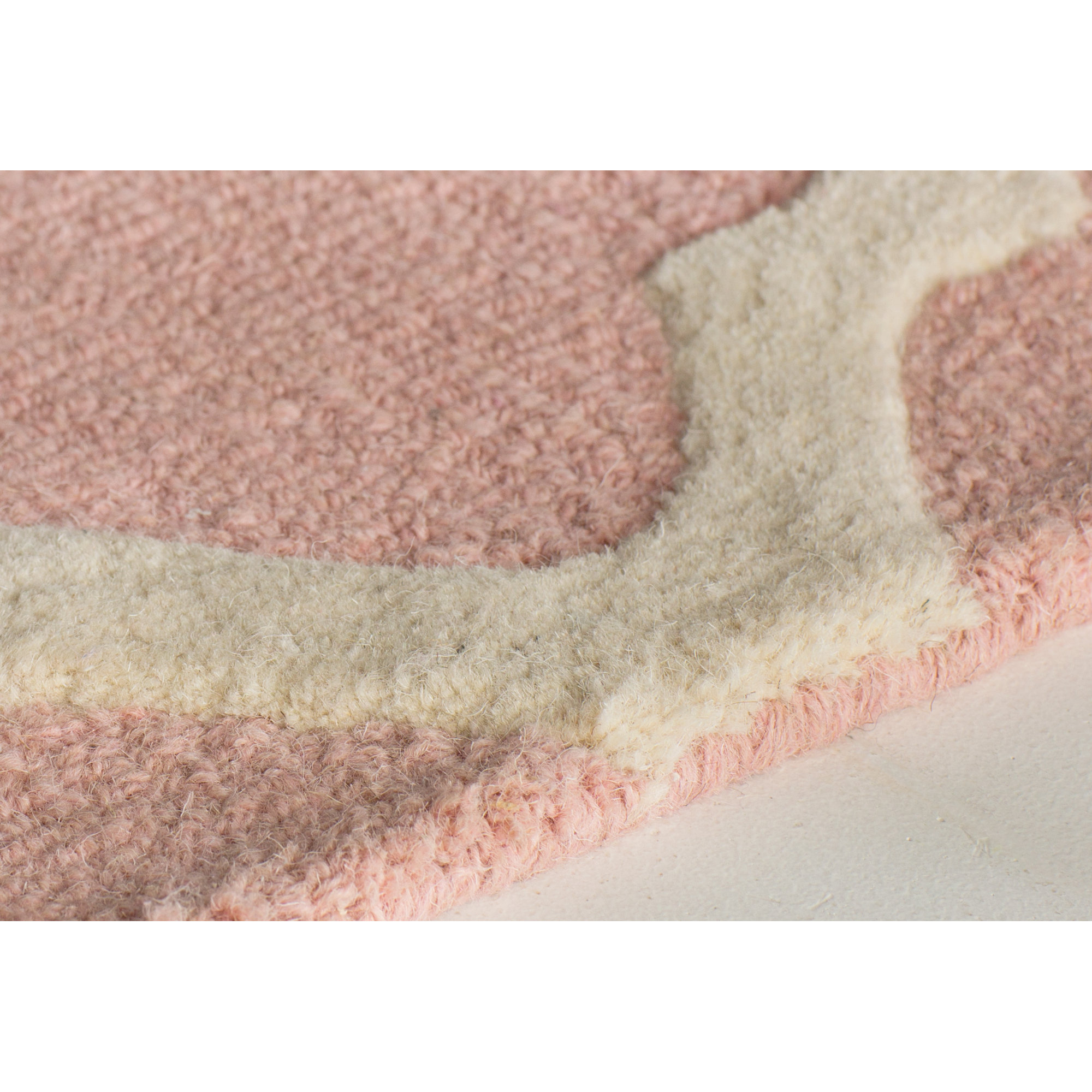 Viv + Rae Kristen Baby Pink Area Rug & Reviews Wayfair